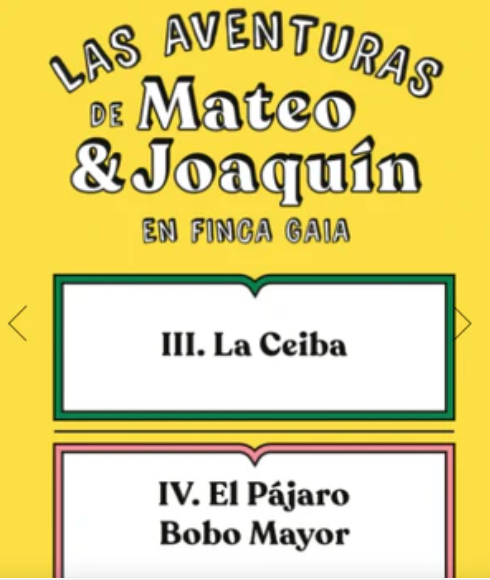 Las Aventuras de Mateo y Joaquin en Finca Gaia