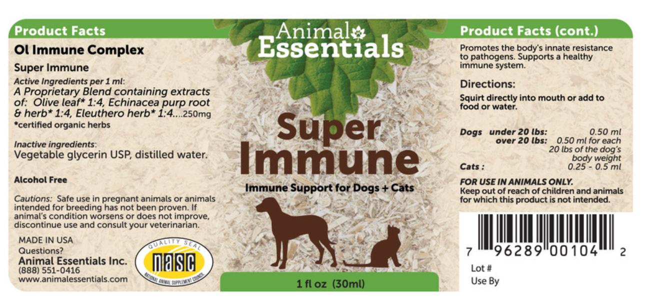 Animal Essentials: Super Immune