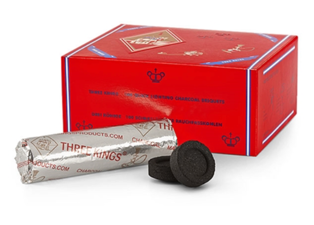 40mm Three King Charcoal