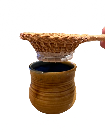 Handmade Rattan Tea Strainer