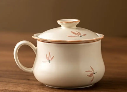 Ceramic Tea Cup + Infuser