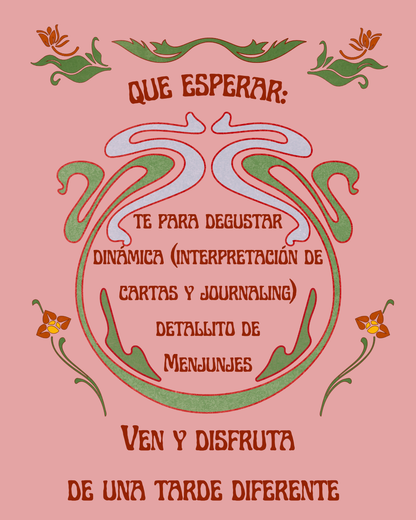Una tarde de te y tarot en Menjunjes