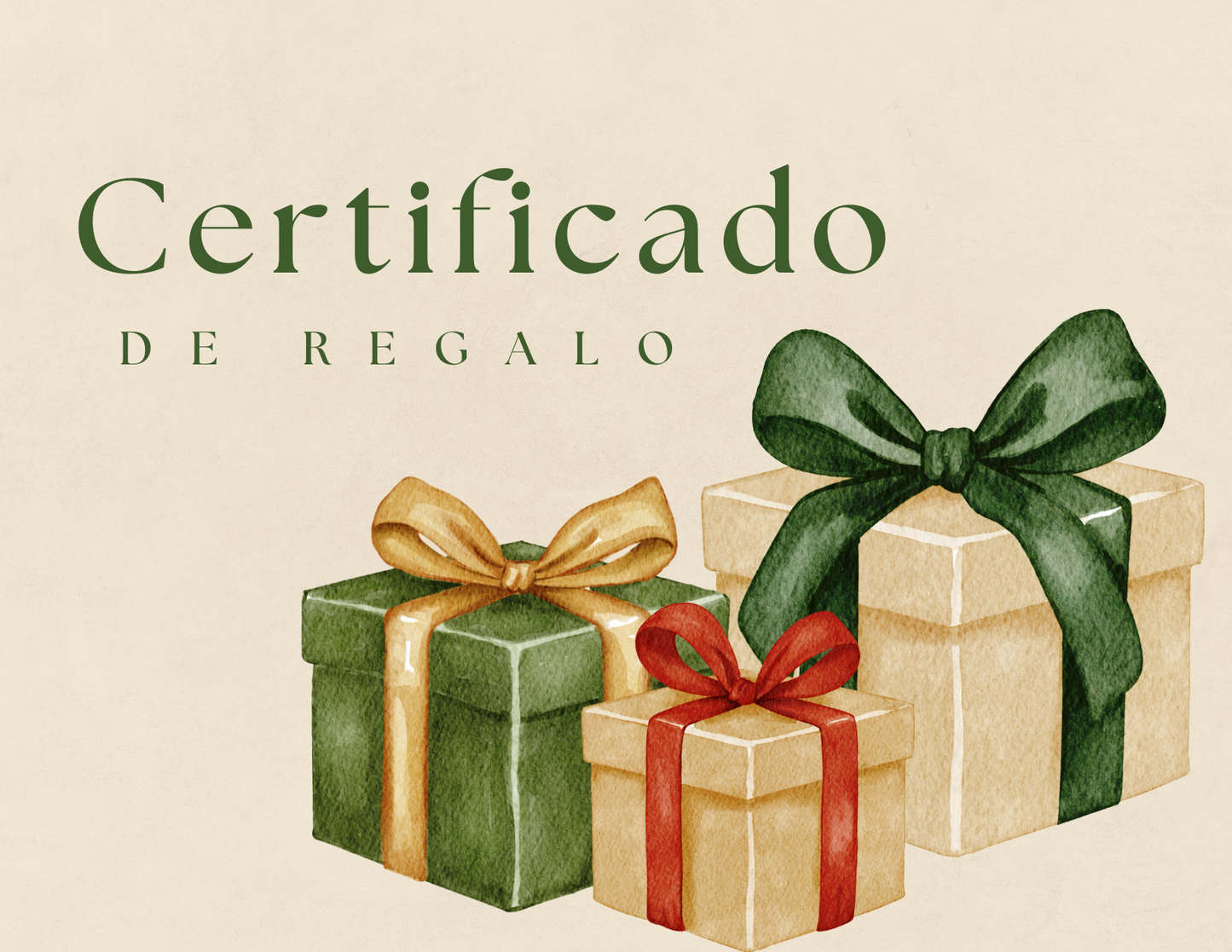 Certificado de Regalo