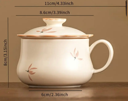 Ceramic Tea Cup + Infuser