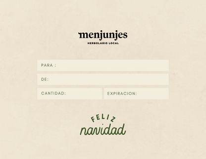 Certificado de Regalo