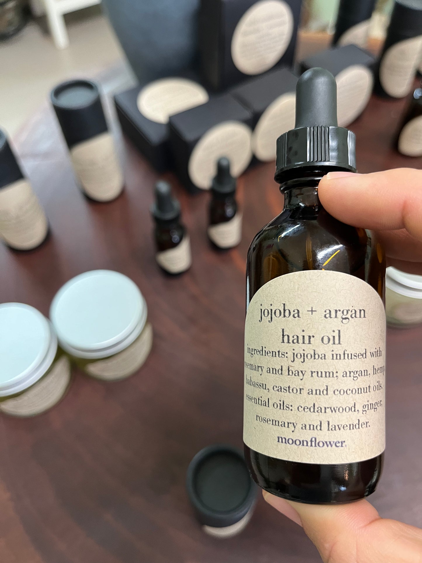 Moon Flower Hair Oil