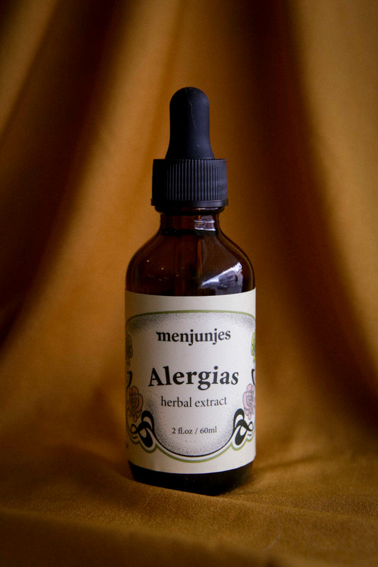 Tinturas Menjunjes: Alergia