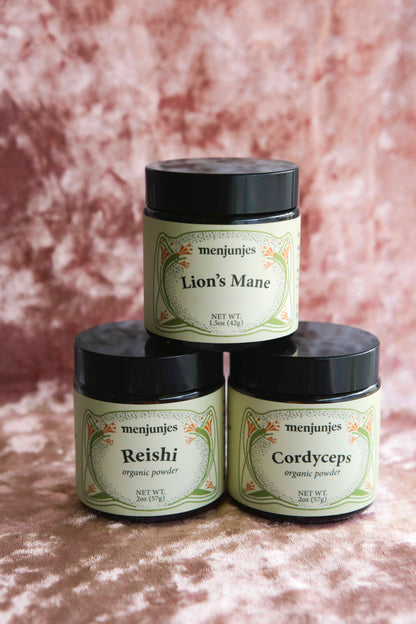 Mushrooms Powders Menjunjes: Lions Mane