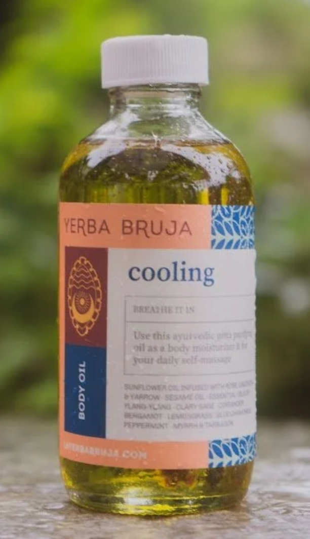 Yerba Bruja Cooling Body Oil