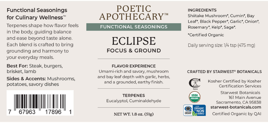 Poetic Apothecary: Eclipse Functional Seasoning