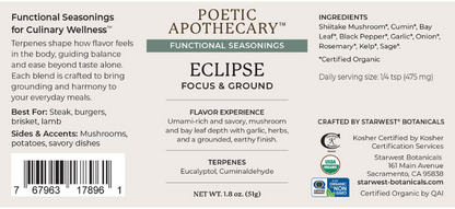 Poetic Apothecary: Eclipse Functional Seasoning