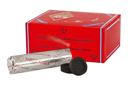 40mm Three King Charcoal