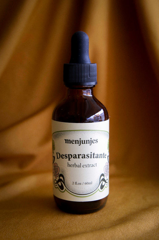 Tinturas Menjunjes: Desparasitante