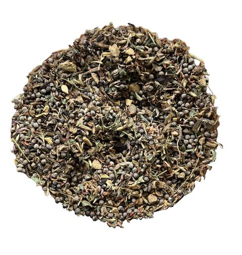 Armonía Femenina Blend de Menjunjes con plantas para apoyar el equilibrio hormonal y el bienestar femenino