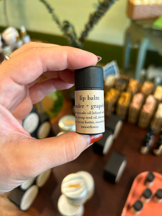 Moon Flower Lip Balms
