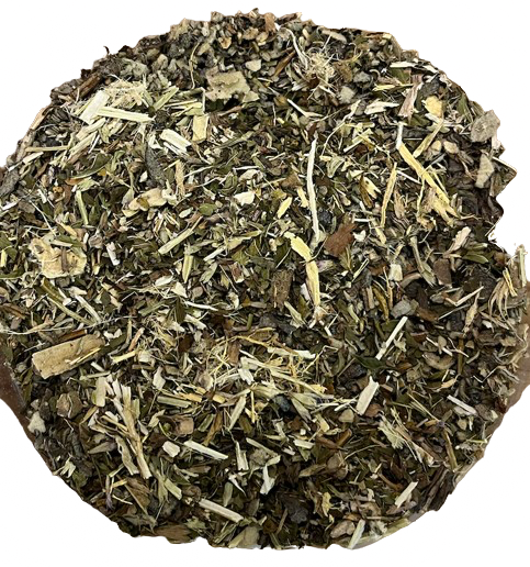 Garganta + Tos Blend de Menjunjes con marshmallow root, licorice, wild cherry, mullein, thyme e hyssop