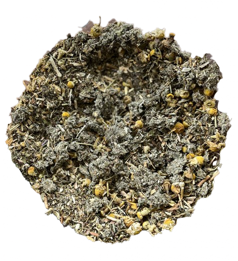 Pregnancy Tonic de Menjunjes con raspberry leaf, chamomile y peppermint para acompañar el bienestar durante el embarazo