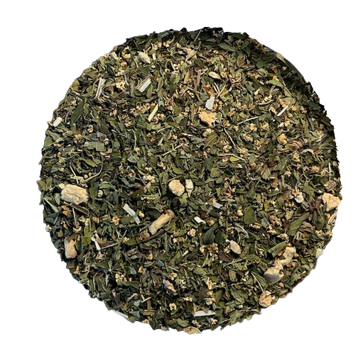Respira Libre Blend para niños de Menjunjes con peppermint, spearmint, elderflower, echinacea y ginger