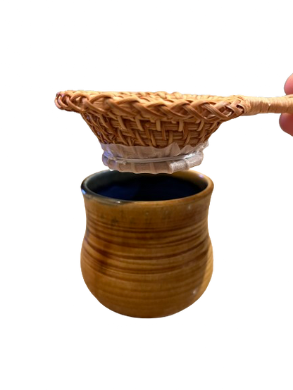 Handmade Rattan Tea Strainer