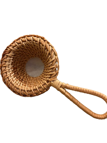 Handmade Rattan Tea Strainer