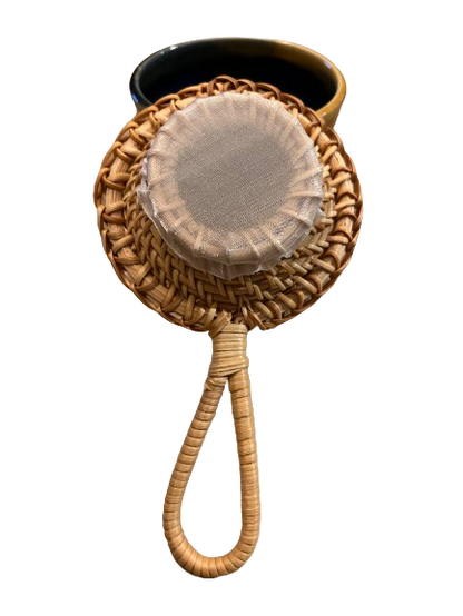 Handmade Rattan Tea Strainer